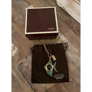 Coach Fish Necklace